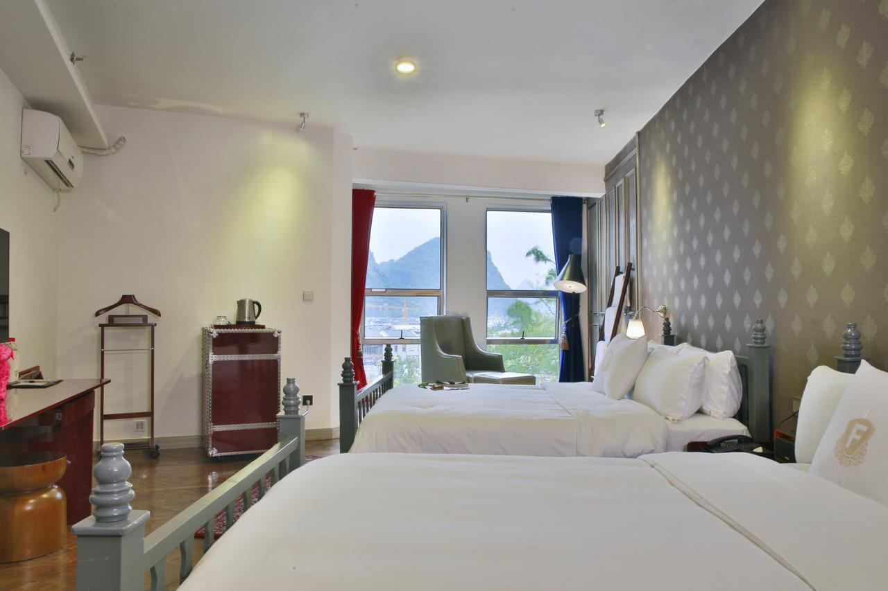 Fanli Hotel Yangshuo West Street Guilin Eksteriør bilde