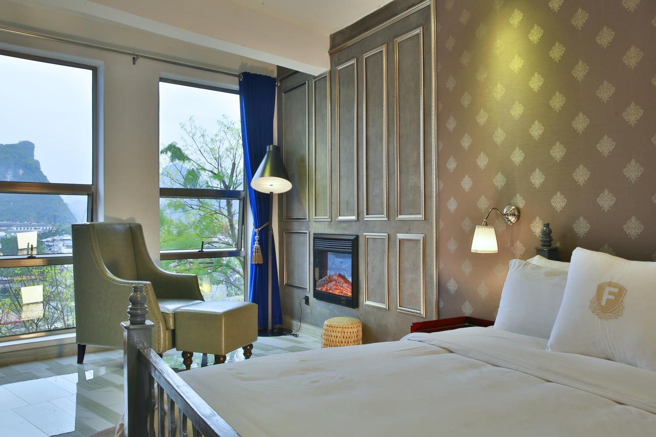 Fanli Hotel Yangshuo West Street Guilin Eksteriør bilde